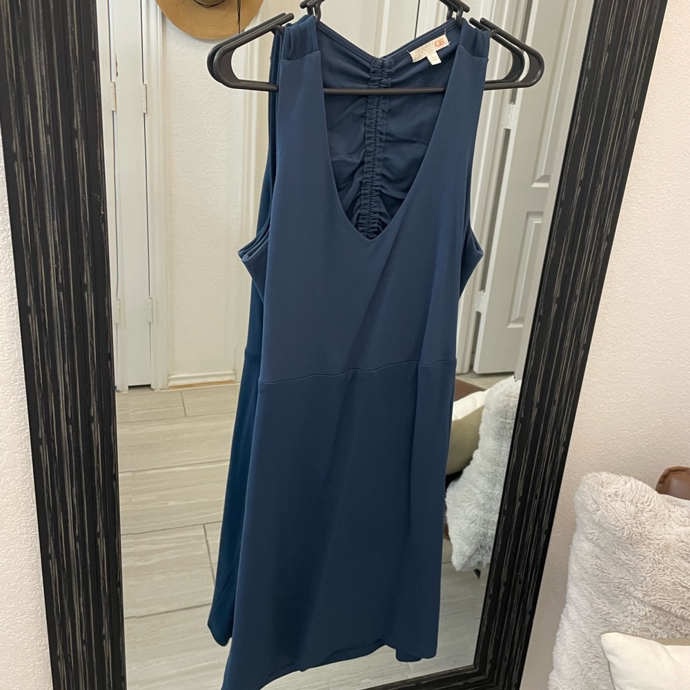 Navy blueish date night dress